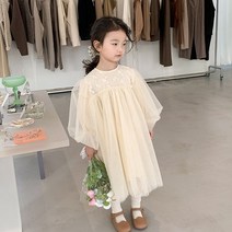 베이비맥스 트리앙 샤샤 레이스 퍼프 원피스 R7911