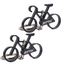 가벼운미니벨로 자전거 ZTTO 전기 자전거 키 체인 미니 ebike 부품 스포티 한 남자 그림 열쇠 고리 악세사, 05 2pcs black