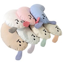 강아지베개 애견베게 편안한 강아지 목베게, 블루