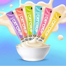 캣찹 닭고기 참치 프리바이오틱스 크린베리 해산물 연어 크릴새우 고양이 츄르 14g x 10P 2개, 캣찹 참치 & 프리바이오틱스 14g 10스틱 x 2개