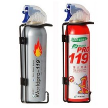 가정용소화기 청정소화기 휴대용 소공간 캠핑소화기, 적색(255ml), 1개, 255ml