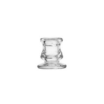 웨딩포 유리 테이퍼 캔들 홀더 Glass Taper Candle Holder, 투명