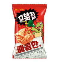 오리온 꼬북칩 매콤한맛 136g x 5개