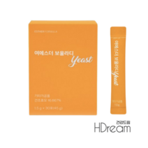 여에스더 보울라디 건조 효모 S보울라디 효모균 HD 장건강 멀티 바이오틱스 에스더유산균, 여에스더 보울라디 30포 4박스)