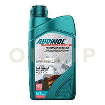 아디놀 슈퍼라이트 5W40 100% 합성유 엔진오일 1리터 ADDINOL SUPER LIGHT 0540