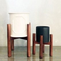 원주목형 원목 화분 받침대 2호 내경 200mm 186724EA, 본상품선택