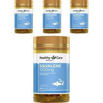 헬시케어 스쿠알렌 1000mg 캡슐, 4개, 200개입
