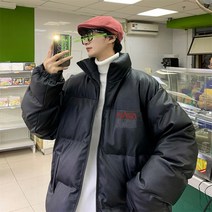남자 경량 숏패딩 겨울 오버핏 다운패딩 블랙프라이데이 22FW