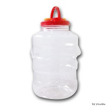 동아정밀공업옥야 펌핑 과실주 담금병 발효용기 투명, 25L, 1개