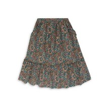 [BONTON] JUPE IMPRIMEE LONGUE (BOF21SA18N_BK)