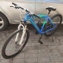 29인치 자전거 MTB 풀샥 바퀴큰 튼튼한 하드테일 고급 엠티비 접이식 입문용 출퇴근, 푸른 색_27.5인치