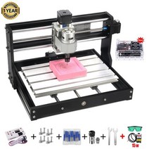 소형 레이저 커팅기 아크릴 컷팅기 금속 나무 각인기 철판 마킹 레이져 재단기 cnc 3018 pro 조각 기계 grbl mini laser engraver cnc wood 3, 15w 레이저, 3018p-m 오프라인 추가