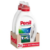 퍼실 어드밴티지 유니버설 크래프트 젤 액체 세탁 세제 80W 2개 Persil Vorteilspack 7200Ml