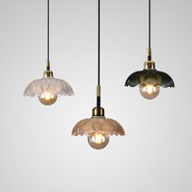 모네2 P/D 팬던트조명 유리갓 식탁등 주방등 인테리어 빈티지 글라스, 일반후렌치형, 엠바