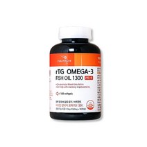 파마젠 rTG 알티지 오메가3 180정 6개월분, 단품, 234g, 1병