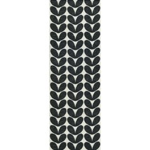 브리타스웨덴 카린 PVC 러그 블랙 70x150 cm