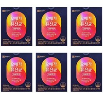 종근당건강 오메가유산균 더블액션 6박스, 단품, 단품