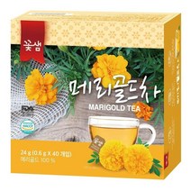 썬42520 [SΘN] 상큼한꿀모과차 전통모과차 호박팥차 돼지감자즙효능 꽃샘메리골드차, iШi_ 꽃샘 메리골드차 40T 목에좋은선물 레몬음료수, Ш본상품선택Ш