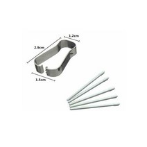 에이앤콩 갤럭시탭A 9.7 SM-P550 P555 터치펜촉 리필 세트, 화이트세트