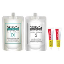 노른자 볼륨매직약 파마약 손상모 D200 1제200g 2제200g + 헤어앰플 옐로우 13ml 2개 세트