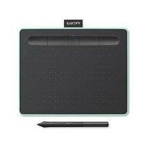 Wacom Intuos Small Graphics Drawing Tablet 교육 및 소프트웨어 포함, 태블릿, 피스타치오, 소형 무선
