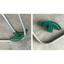 엑셀파이프 알루미늄파이프 파이프밴딩기 수동 파이프 벤더튜브 벤딩 머신 온실 다기능 벤더 아연 도금 철 강철, [09] C Model 20mm