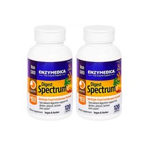 엔자임메디카 Spectrum DPP4 소화효소제 리파아제 아밀라제 120베지캡슐 2팩, 1개, 기본