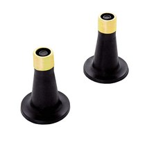 MALOUF StrucTURES 침대 프레임 교체 글라이드 2개 세트 블랙