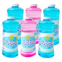 따블리에 안전한 KC인증 냄새없는 비눗방울 리필액 500ml 6개 대용량