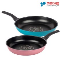 키친아트 [1+1] 심플리 다이아몬드 5중코팅 프라이팬, 04.후라이팬 30cm/09.그릴팬 28cm