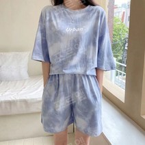 연예인 스타일 여름 반팔 상하의세트 투피스 반바지 트레이닝 헬스복 빅사이즈 홈웨어