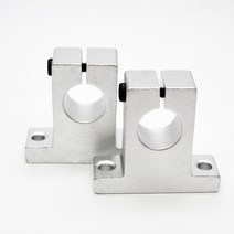 50mnm SK50 리니어 레일 샤프트 가이드 서포트 브라켓 베어링 CNC 스텝 모터, 한개옵션0