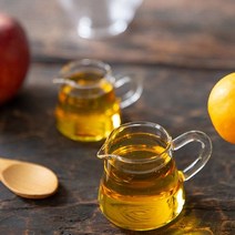 투명 미니 유리 저그 물병 냉장고 워터저그 물통, 소(KH814)