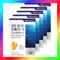 노르웨이산오메가 알티지 오메가3 비타민D 광동 rTG 오메가 30캡슐 5개, 30캡슐 × 5개