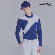 [테일러메이드] 남성 포인트 카라 티셔츠 TMTYK4147-906