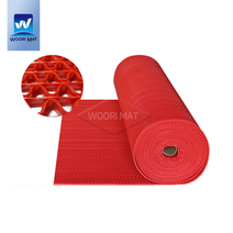 A타입 미끄럼방지매트 맘보매트 웨이브매트 롤고무매트 1.2Mx6M 두께 5mm, 02_적색(5mm), 1개