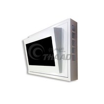 씨씨티비이몰 TD-R240 24인치 경사 렉 모니터와 CCTV 일체 노출형 렉 함체 모니터렉, 1개