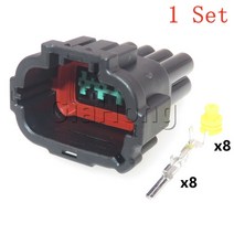 링브로워 유선송풍기 산업용 블로어 엔진 BLOWER 공업용환풍기 1 세트 8 가지 방법 6918-1780 6185-1177 6188-0736 자동차 배선 하네스 커넥터 용 자동 헤, [01] Female