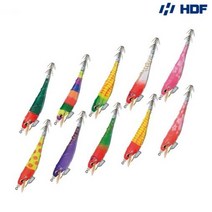 해동조구사 한치라이브 베이트 주니어(FE-1795) 이카메탈 무늬오징어 삼봉에기 생미끼에기 제주갑오징어, 6번