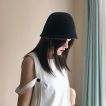 CSS05 러블리 양면 니트버킷햇 컴포트햇 벙거지모자