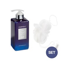 포맨트 포맨 올인원 퍼퓸 샤워 코튼디어나잇 500ml + 샤워볼(화이트)
