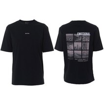 바쏘옴므 이모셔널 아트웍 반팔 티셔츠 WSV2KR77A