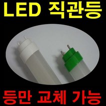 해썹 인증조도개선용 30% 더 밝은 120cm LED 투명 직관램프 간접조명 LED 컨버터 외장형 직관램프 전구색 주광색 형광등 32W 40W 등만교체 호환형 직관램프, 58cm 컨버터 외장형 전구색 12W