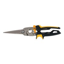 Fiskars Pro PowerGear HVAC 공구 시머 오렌지, Aviation Snips Bulldog