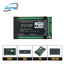 NVUM V2 Mach3 USB 이더넷 카드 200KHz CNC 3456 축 모션 제어 DIY 조각기용, 08 6 axis Ethernet
