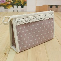 브러쉬파우치 립스틱파우치 지퍼파우치 휴대용 미용가방 MM