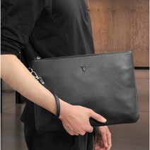 소가죽 남자 손가방 서류 클러치 맨스백 파우치 크런치백 가죽 일수 가방 큰 남성손지갑