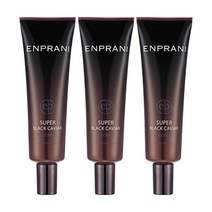 수퍼 블랙 캐비어 아이크림 30ml x 3개 탄력없는 칙칙한 눈가에 영양보충 주름개선, 엔프라니 수퍼 블랙 캐비어 아이크림 30ml x 3개