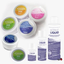 엔리안 아크릴 리퀴드 500ml 120ml 60ml 국가고시 아크릴파우더 15g/0.5oz 48g/1.7oz 한국네일협회 인증품, [아크릴파우더]화이트15g