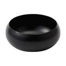 오브제 캠핑 아웃도어 일제 접시 깊은 대접 볼 플레이트 법랑 내열 오븐 직화 OK 30cm 매트 라이트 블루 OEBL30MLB, 01.12.5cm_02.매트블랙